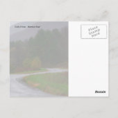 Carte Postale Chemin Hunter Mountain (Dos)