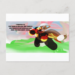 Carte Postale chemin jésus