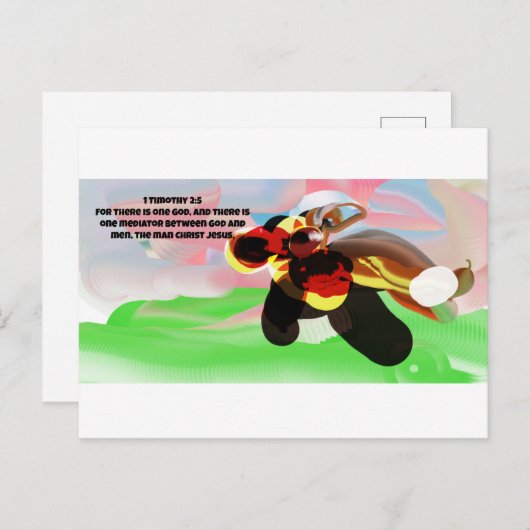 Carte Postale chemin jésus (Devant / Derrière)