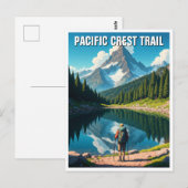 Carte Postale Chemin Pacific Crest (Devant / Derrière)