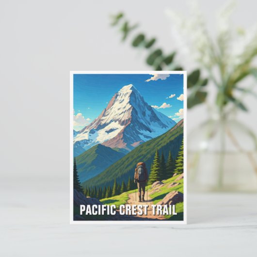 Carte Postale Chemin Pacific Crest (Debout devant)