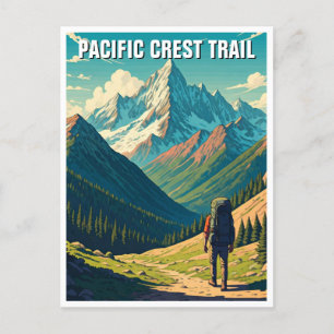 Carte Postale Chemin Pacific Crest