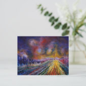 Carte Postale Chemin pourpre (Debout devant)