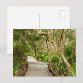 Carte Postale Chemin, Réserve nationale de faune de l'île Merrit (Devant / Derrière)