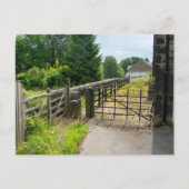 Carte Postale Chemin Rustic, Mytholmroyd (Devant)