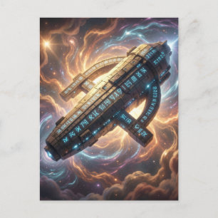 Carte Postale Chemin Stellaire – Voyage à travers l'univers´5