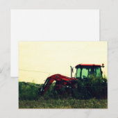 Carte Postale Chemin Tracteur Dover Church (Devant / Derrière)