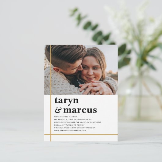 Carte Postale Chemin Traversé Couleur modifiable Enregistrer La (Debout devant)