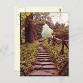 Carte Postale Chemin vers la lumière (Devant / Derrière)