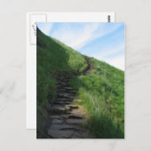 Carte postale Chemin vers le ciel (Devant / Derrière)