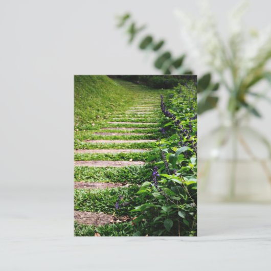 Carte Postale Chemin Vert (Debout devant)