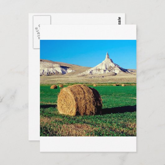 Carte Postale Cheminée Nébraska de roches (Devant / Derrière)