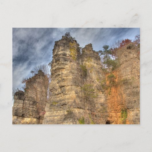 Carte Postale Cheminées naturelles, Virginie (Devant)