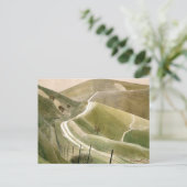 Carte Postale Chemins De Chalk Par Eric Ravilit (Debout devant)