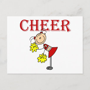 Carte Postale CHEMISE Cheerleader Tshirts et Cadeaux