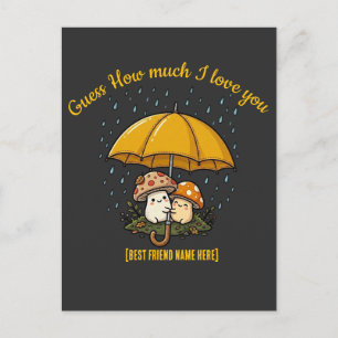 Carte Postale Chemise de la journée des meilleurs amis : Tee-shi