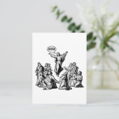 Carte Postale Chemise Jesus BRB lol (Debout devant)