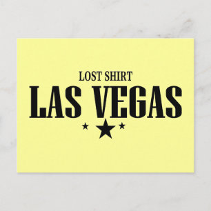 Carte Postale Chemise perdue Las Vegas