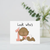 Carte Postale Chemises afro-américaines 1er anniversaire (Debout devant)