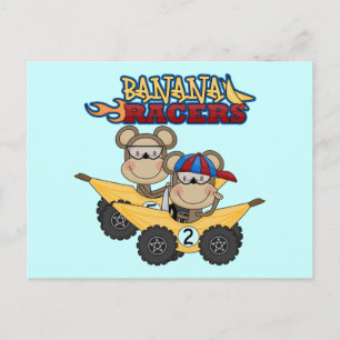 Carte Postale Chemises et cadeaux Banana Racers