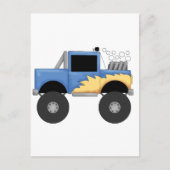 Carte Postale Chemises et cadeaux Blue Monster Truck (Devant)