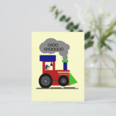 Carte Postale Chemises et cadeaux Choo Choo Train (Debout devant)