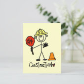 Carte Postale Chemises et cadeaux de construction de base (Debout devant)