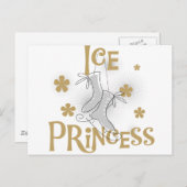 Carte Postale Chemises et cadeaux de la Princesse de glace (Devant / Derrière)
