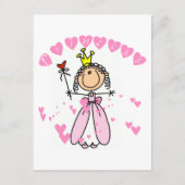 Carte Postale Chemises et cadeaux Heart Princess (Devant)