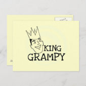 Carte Postale Chemises et cadeaux King Grampy (Devant / Derrière)