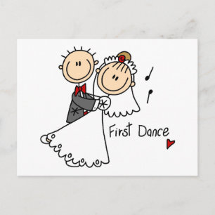 Carte Postale Chemises et cadeaux Mariages de première danse