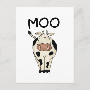 Carte Postale Chemises et cadeaux Moo Cow