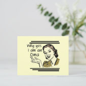 Carte Postale Chemises et cadeaux Oma rétro (Debout devant)