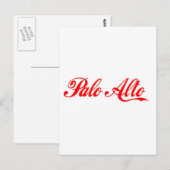 Carte Postale Chemises Palo Alto (Devant / Derrière)