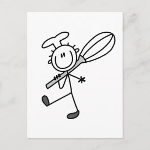 Carte Postale Chemises Tshirts au motif Chef Bâton avec Fouet