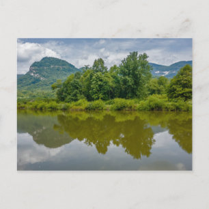 Carte Postale chemney rock lake lure carolina nord paysage na