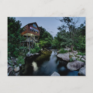 Carte Postale chemney rock petite ville près du lac lure carol-n