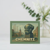 Carte Postale Chemnitz Allemagne Art de ville (Debout devant)