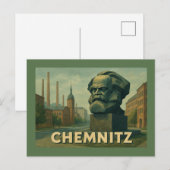 Carte Postale Chemnitz Allemagne Art de ville (Devant / Derrière)