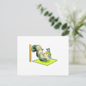 Carte Postale Chenille ABS Workout Fitness (Debout devant)