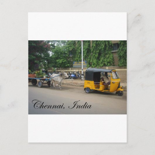 Carte Postale Chennai, Inde (Devant)