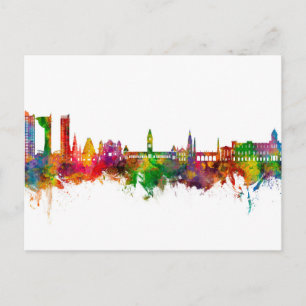Carte Postale Chennai Skyline Inde
