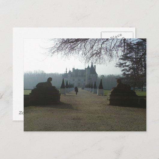 Carte postale Chenonceau (Devant / Derrière)
