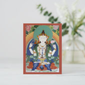 Carte Postale Chenrezig Bodhisattva de la compassion divinité ti (Debout devant)