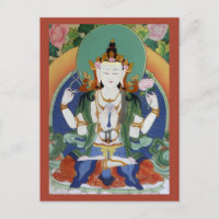 Chenrezig Bodhisattva de la compassion divinité ti