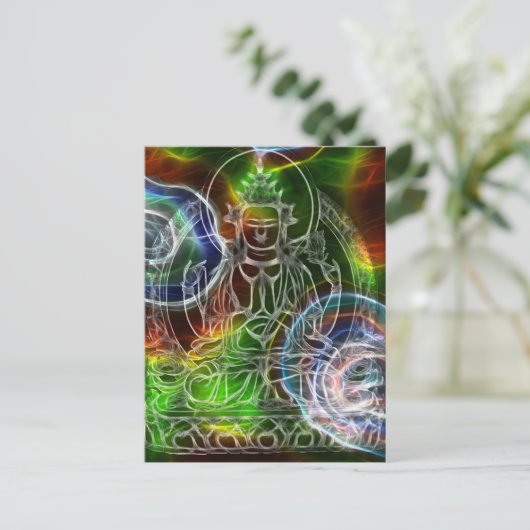 Carte Postale Chenrezig Énergie (Debout devant)