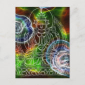 Carte Postale Chenrezig Énergie (Devant)