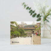 Carte Postale Cheonggye Stream (Debout devant)