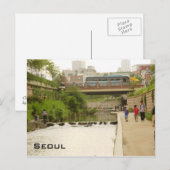 Carte Postale Cheonggye Stream (Devant / Derrière)