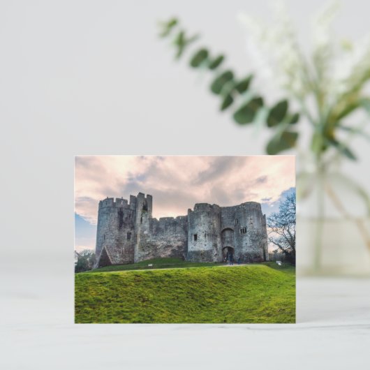 Carte postale Chepstow Castle (Debout devant)